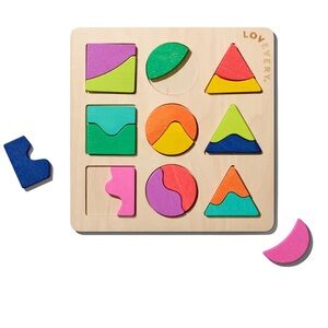 Lovevery Land and Sky Two Part Puzzle Board